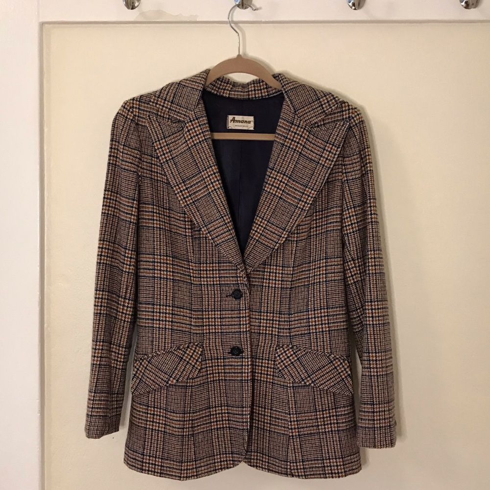 Vintage AMANA Wool Blazer